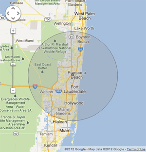 South Florida Service Area for Air Conditioner and Appliance services